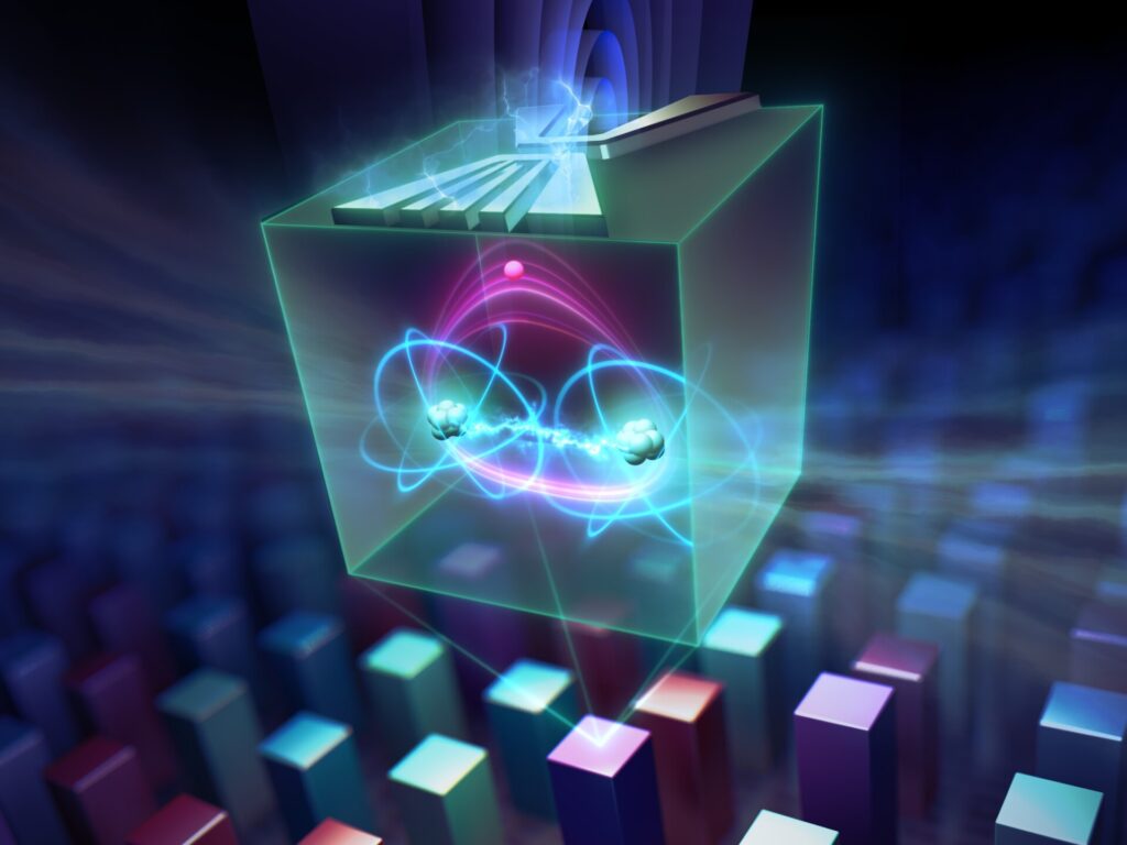 From sand to superposition: A key step towards a powerful silicon ...